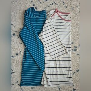 L.L BEAN Striped Long Sleeve Tees